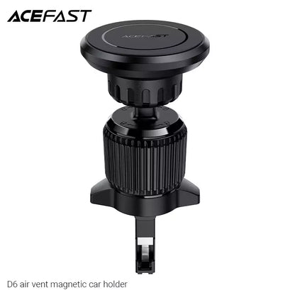 Acefast Car Mount Magnetic Holder Air Vent Type D6 – Black - Charger