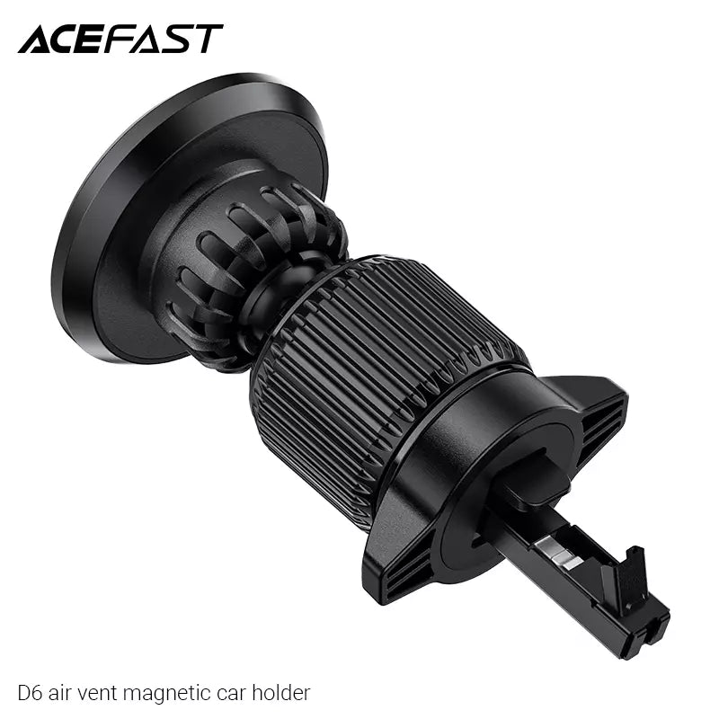 Acefast Car Mount Magnetic Holder Air Vent Type D6 – Black - Charger