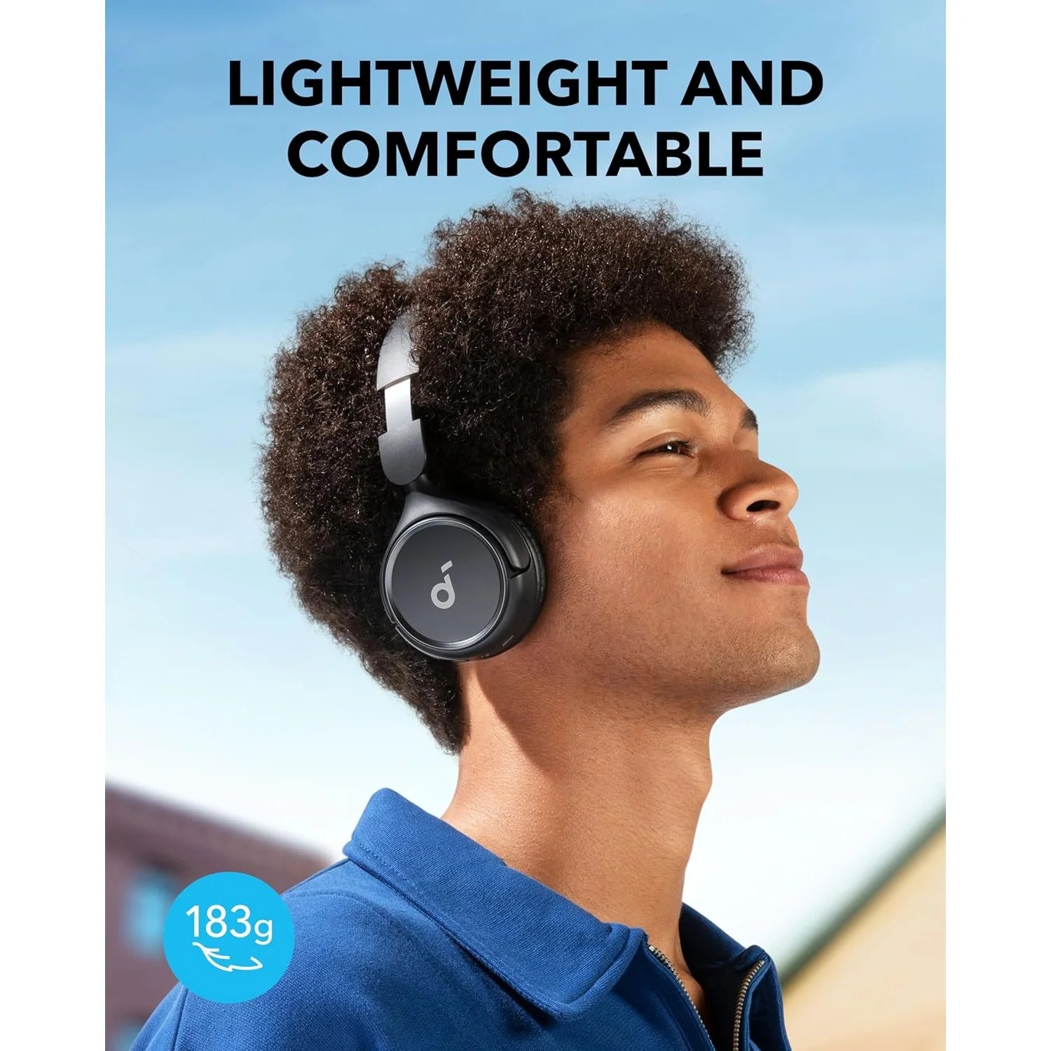 Anker Soundcore H30i Wireless On-Ear Headphones – Black - Headphone