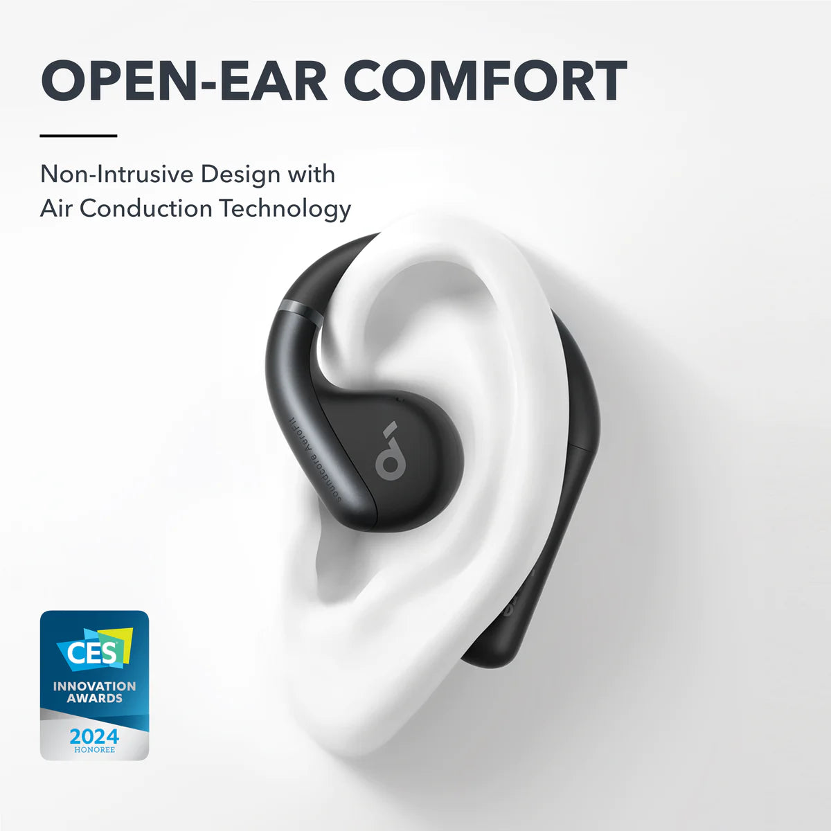 Anker AeroFit – Secure Open-Ear Sport Earbuds - Earphone