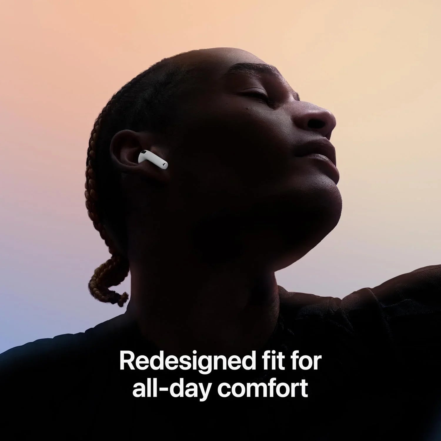 Apple AirPods 4 Wireless Earbuds with Active Noise Cancellation - Earphone