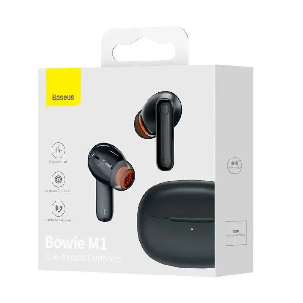 Baseus Bowie M1 ANC Wireless Earphone – Black - Earphone