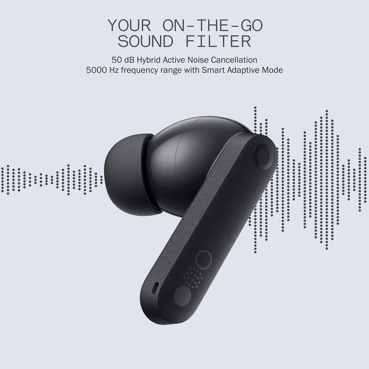 CMF by Nothing Buds Pro 2 Wireless Earbuds with ChatGPT Integration Hi-Res Audio LDAC 50 dB Hybrid Noise Cancelling