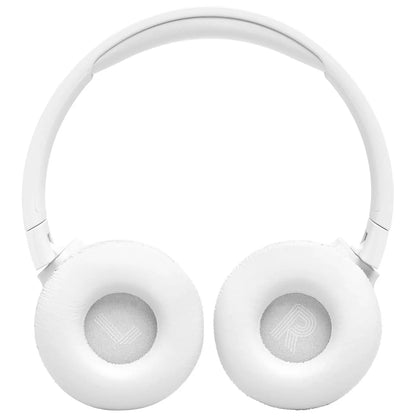 JBL Tune 670NC Wireless On-Ear Headphones with Adaptive Noise Cancelling and Foldable Design – White