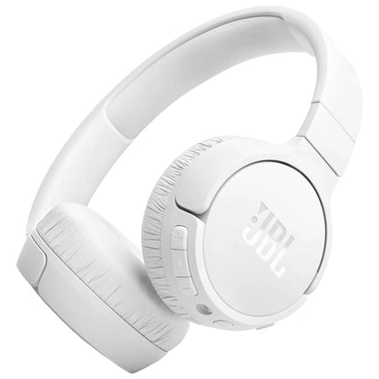 JBL Tune 670NC Wireless On-Ear Headphones with Adaptive Noise Cancelling and Foldable Design – White