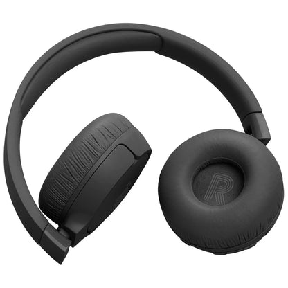 JBL Tune 670NC Wireless On-Ear Headphones with Adaptive Noise Cancelling and Foldable Design – Black