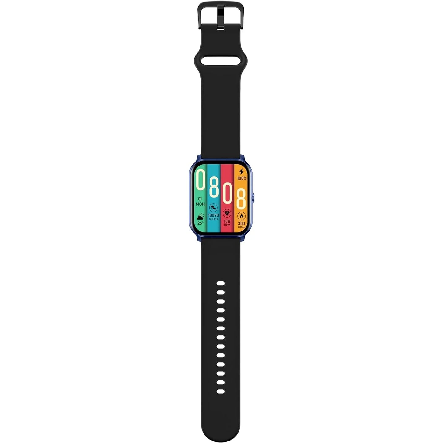 Kieslect Ks Mini Bluetooth Calling Smart Watch with 1.78″ HD Colorful Amoled Display – Blue