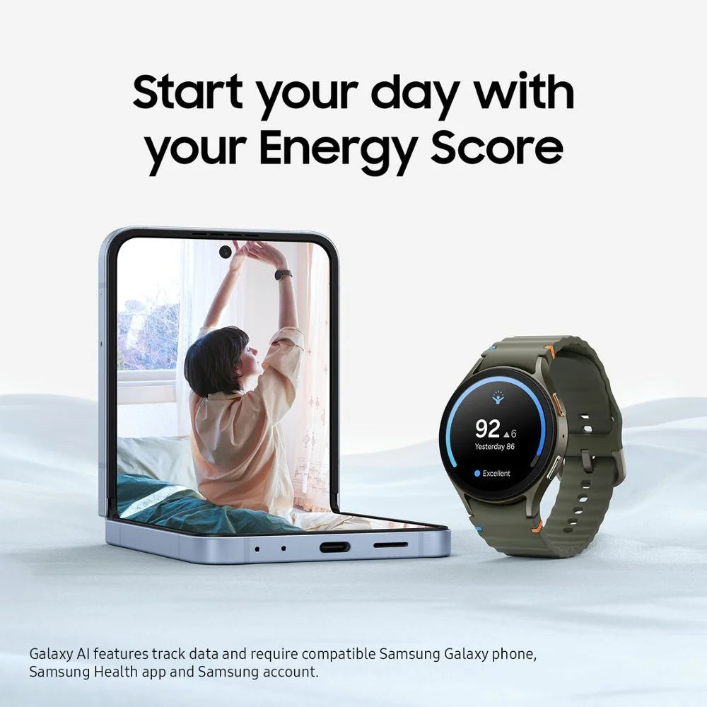 Samsung Galaxy Watch 7 Smartwatch (40mm Bluetooth/Wi-Fi Cream) - Smartwatch