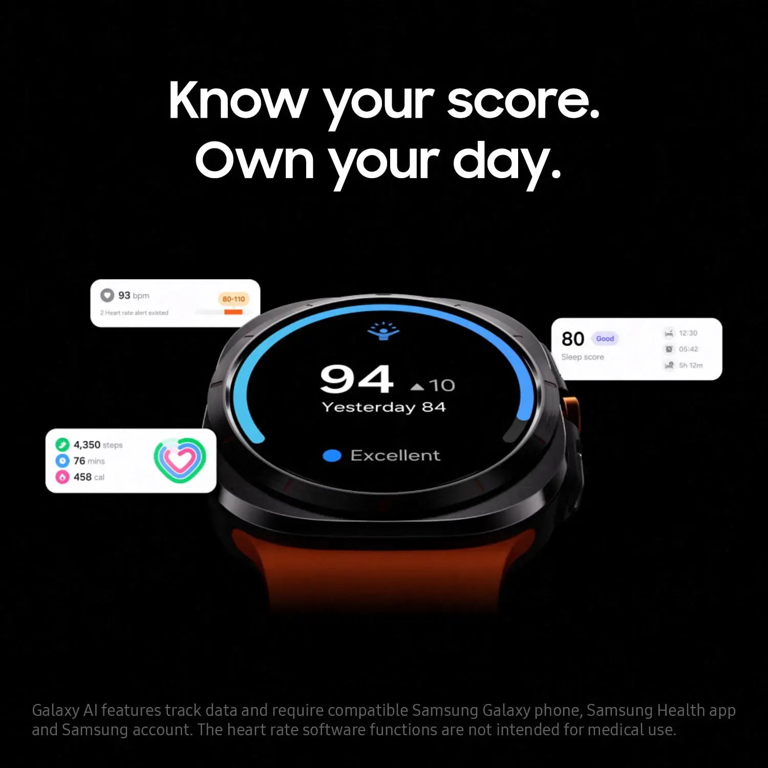 Samsung Galaxy Watch Ultra Smartwatch (47mm Titanium White)