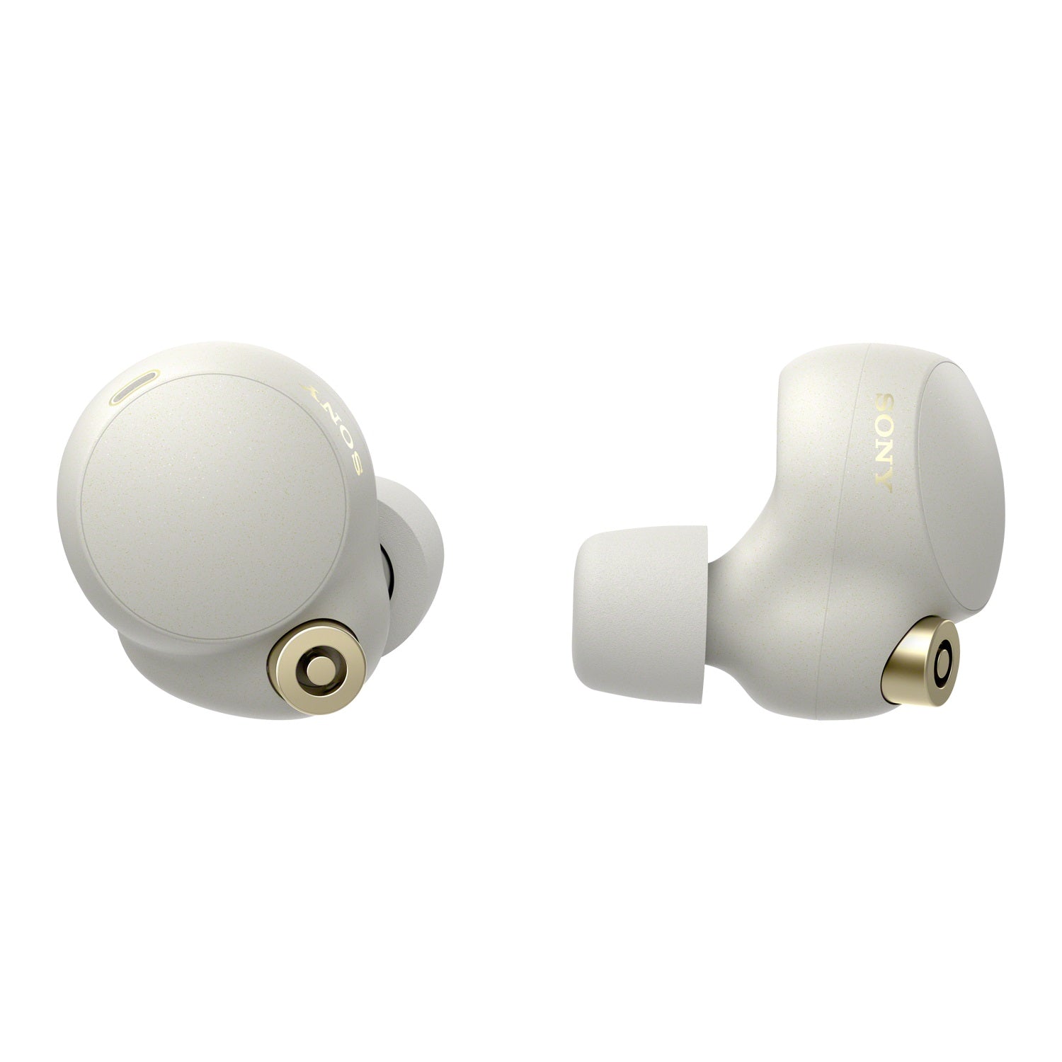 Sony WF-1000XM4 Noise-Canceling True Wireless In-Ear Headphones (Silver) - Earphone