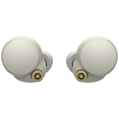 Sony WF-1000XM4 Noise-Canceling True Wireless In-Ear Headphones (Silver) - Earphone