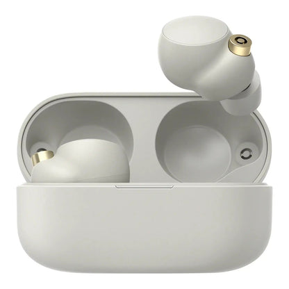Sony WF-1000XM4 Noise-Canceling True Wireless In-Ear Headphones (Silver) - Earphone