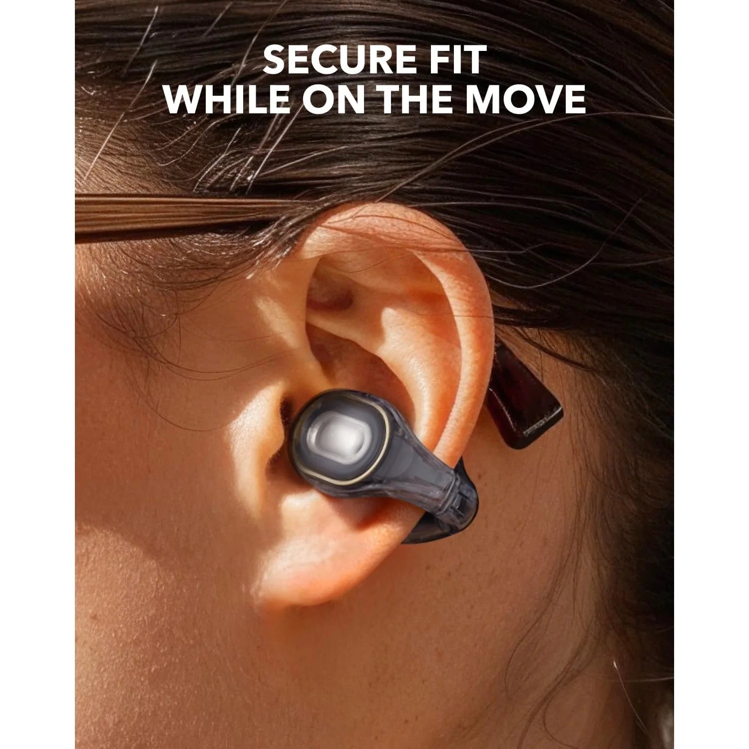Anker Soundcore C30i Open-Ear Clip Earbuds with Secure Fit – Black - Earphone
