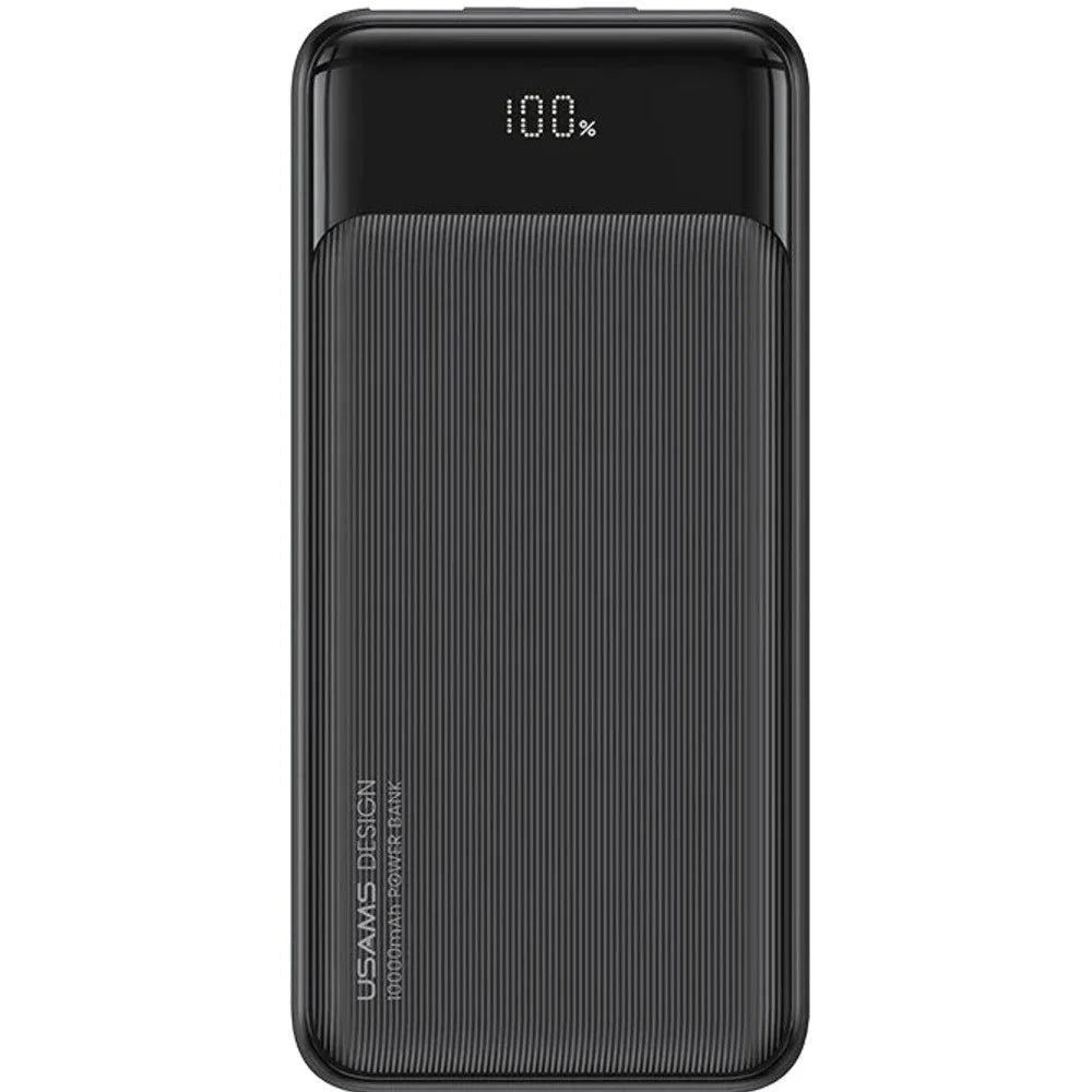 USAMS US-CD201 30000mAh 20W Digital Display Fast Charging Power Bank (Black) - Power Bank